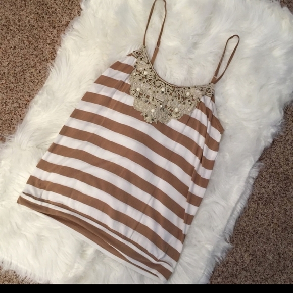 Express Striped Cami Tank - Picture 3 of 6